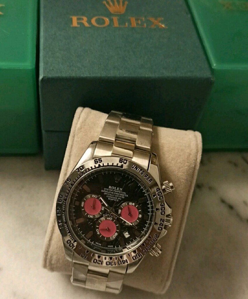 rolex fonksiyonlu takvimli pilli kol saati - 4