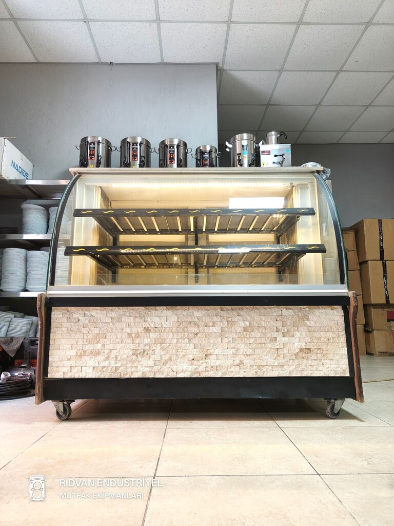 Meze dolabı kebap dolabı çikolata pasta teşhir vitrin soğutucu dolap - 14
