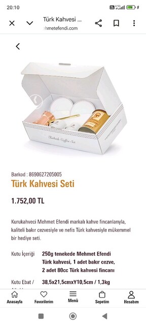 kahve seti