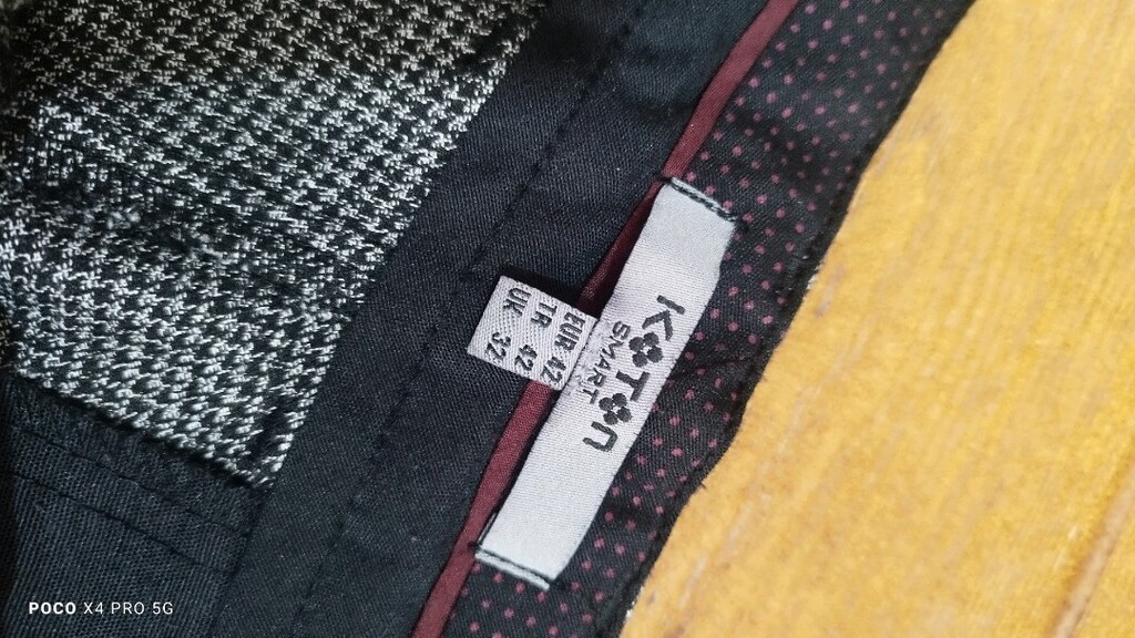 #Koton şık pantolon ..Mağazasında 1500 TL Eni çekilince 43 Boyu 103 - 3