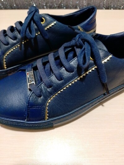 U.S POLO ASSN Lacivert Deri Sneaker