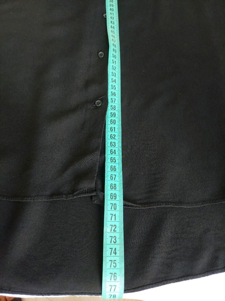 ZARA trf collection uzun gömlek bluz - 9