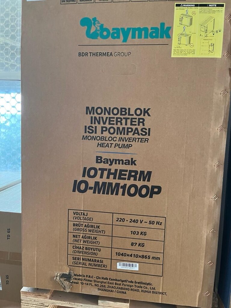 BAYMAK ISI POMPASI <> 10 KW <> SIFIR <> KAPALI KUTUSUNDA - 3