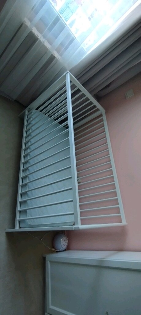 ikea Bebek Karyolası Beyaz, 60x120 yatak dahildir - 3