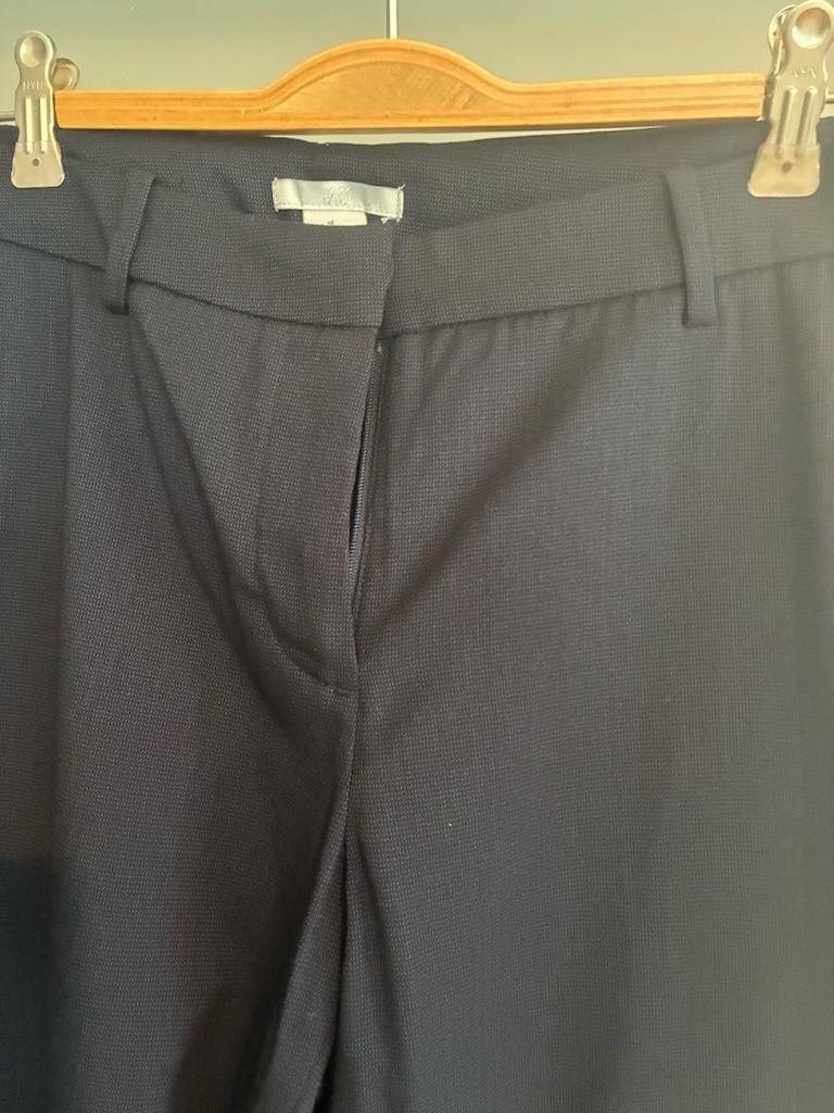 H&M lacivert pantolon - 4