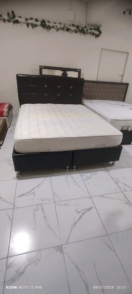 çift kişilik yatak baza başlık tagım şeklinde sıfırdan farksız Siirt - 5