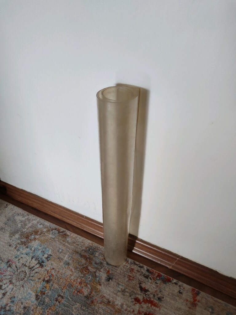 şeffaf masa plastik örtüsü - 2