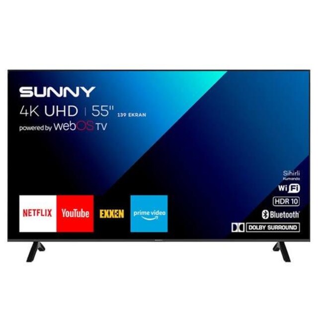 Sunny 140 Ekran Webos TV Qled