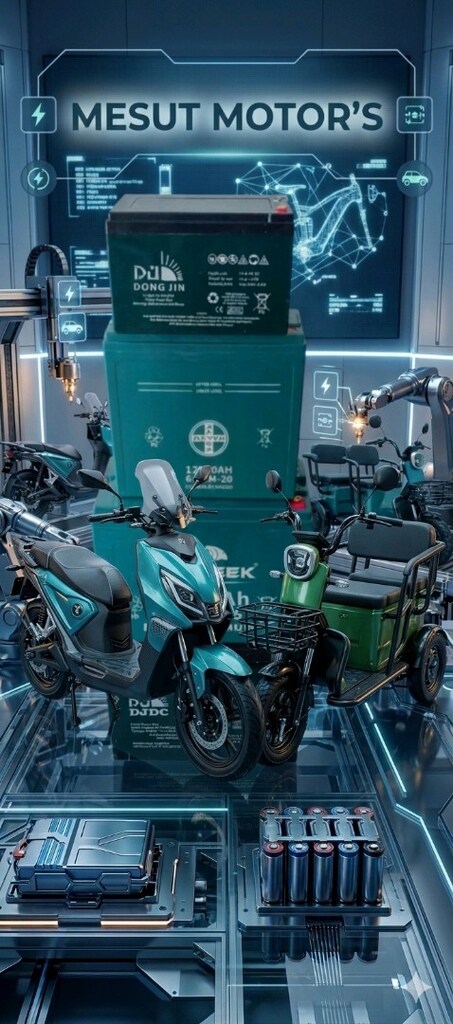 elektrikli motosiklet bataryaları bütün çeşitler stokta - 2