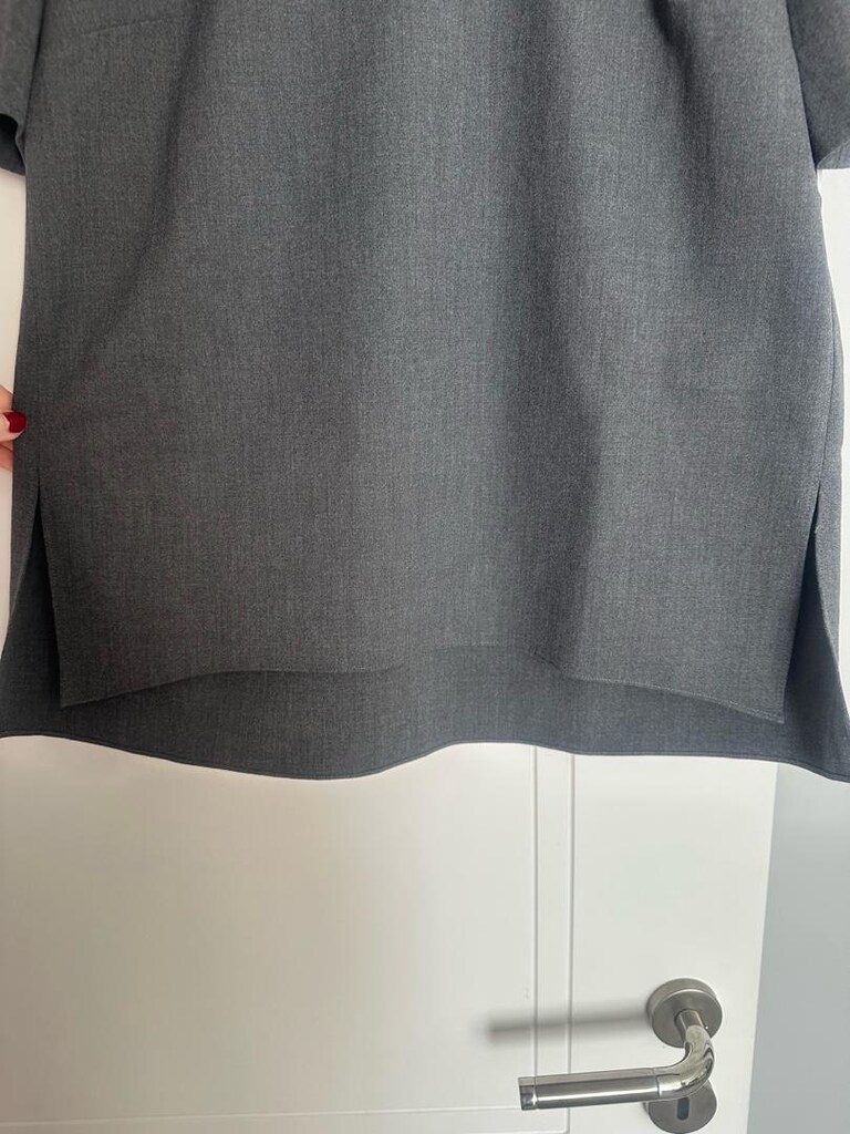 Zara S beden füme bluz — görsel 4/4