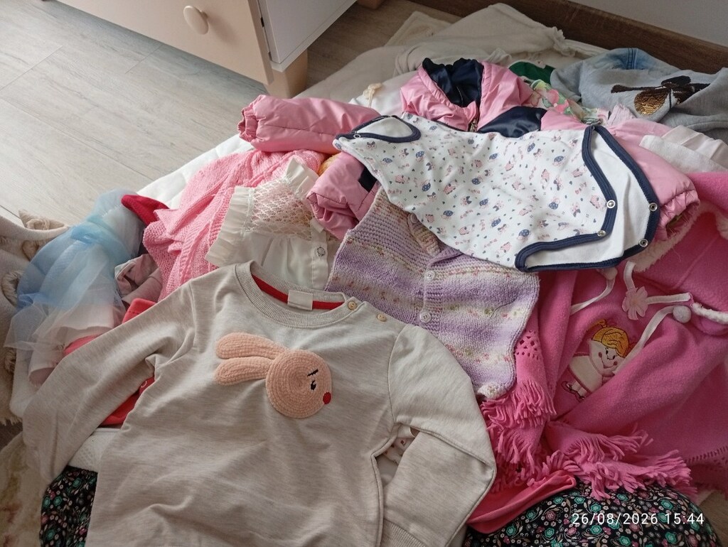 kiz bebek kiyafetleri temiz kullanilmis hepsi - 5