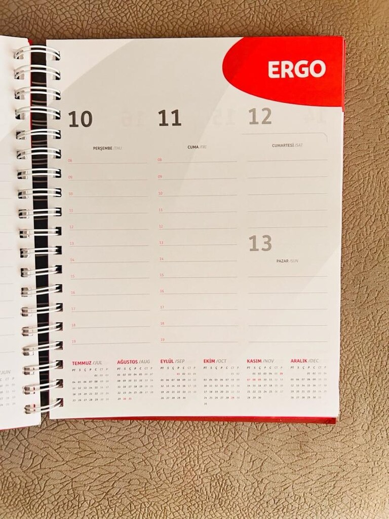 ERGO AJANDA / DEFTER - 6
