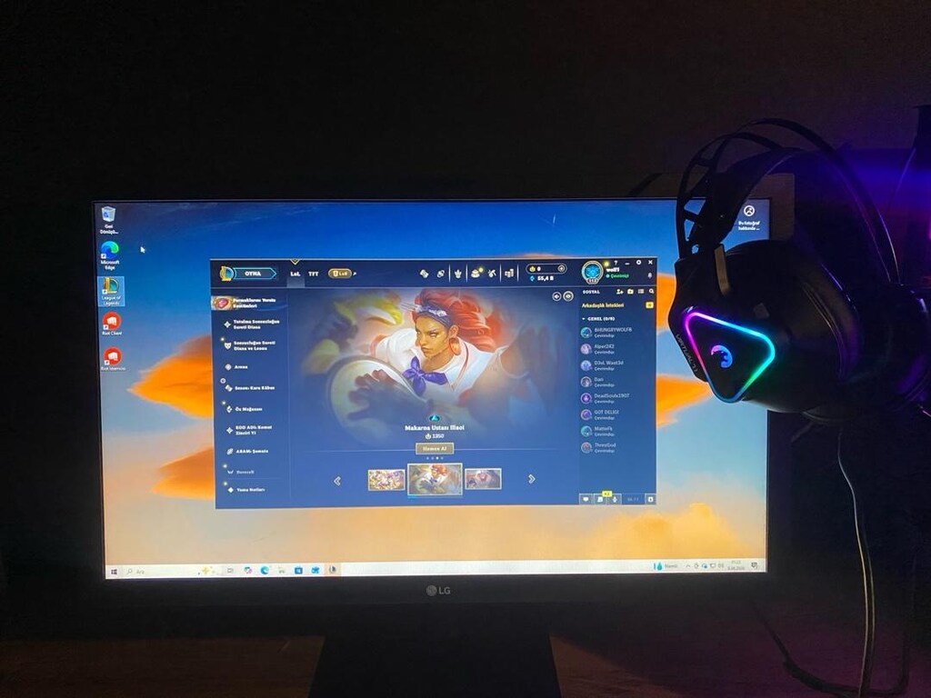 Hazır oyuncu kasası (Set) Rx550 4gb - 4