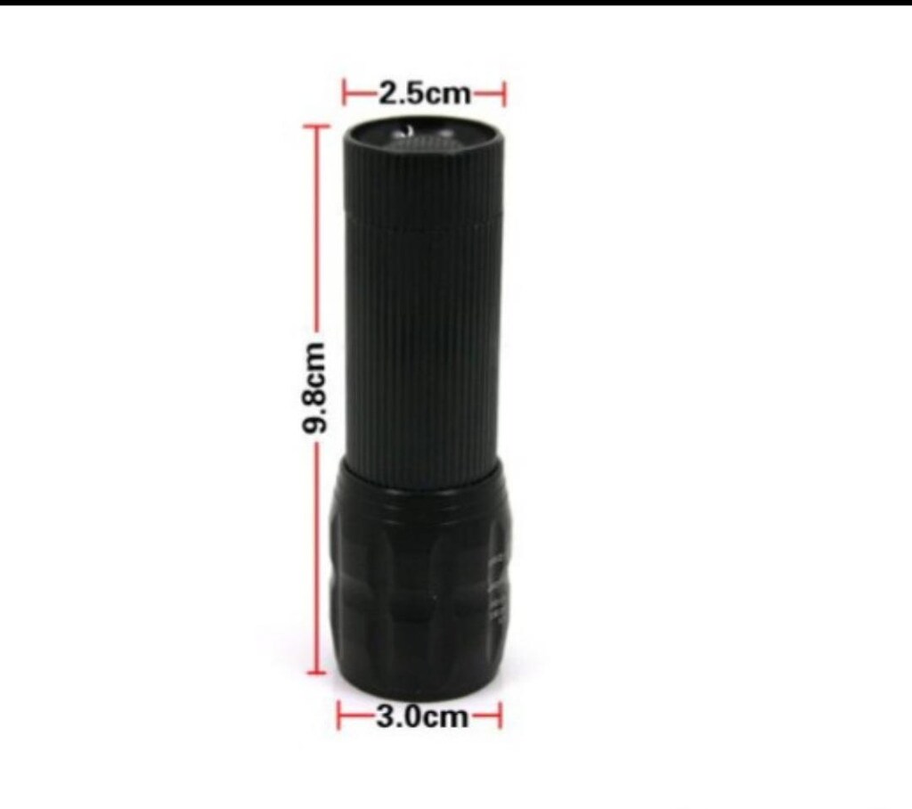 Cree Pocket Taktik Askeri Süper ZOOMLU Pilli Led El Feneri - 2