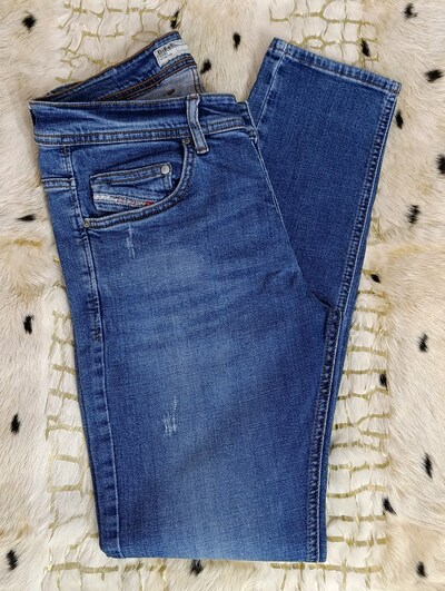 DİESEL SLEENKER SLİM/SKİNNY BLUE JEAN