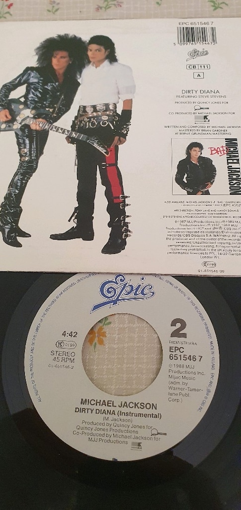 Michael Jackson,Rocky,Madonna ve diğerleri küçük plak - 5