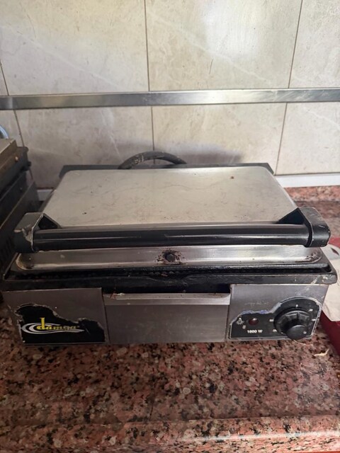 damga sanayi tipi tost makinesi
