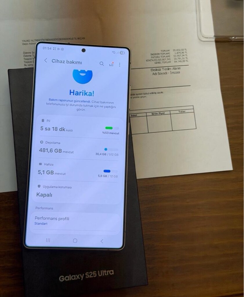S25 ULTRA 512 GB 11AY SAMSUNG TÜRKİYE GARANTİLİ - 5