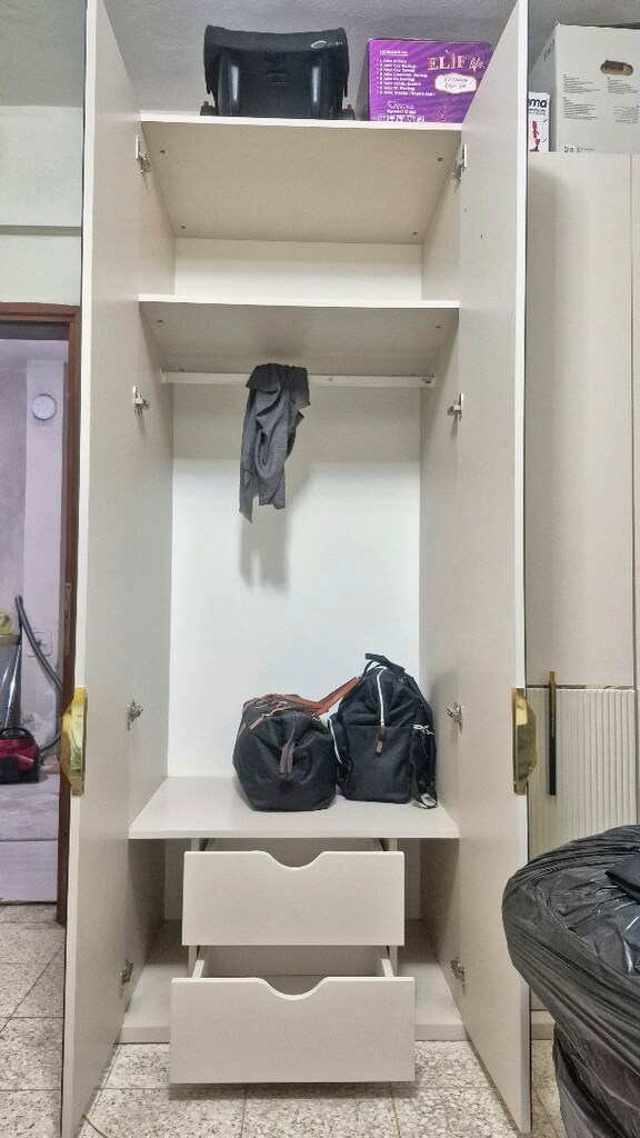 acil satılık gardırop ve komidin - 7