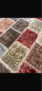 Patchwork Desenli Yolluk Halı 120x300 cm Temiz ve Şık Görünüm - 2