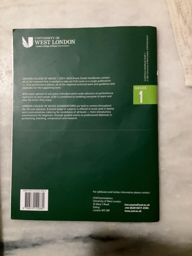 lcme piyano kitap grade 1 - 2