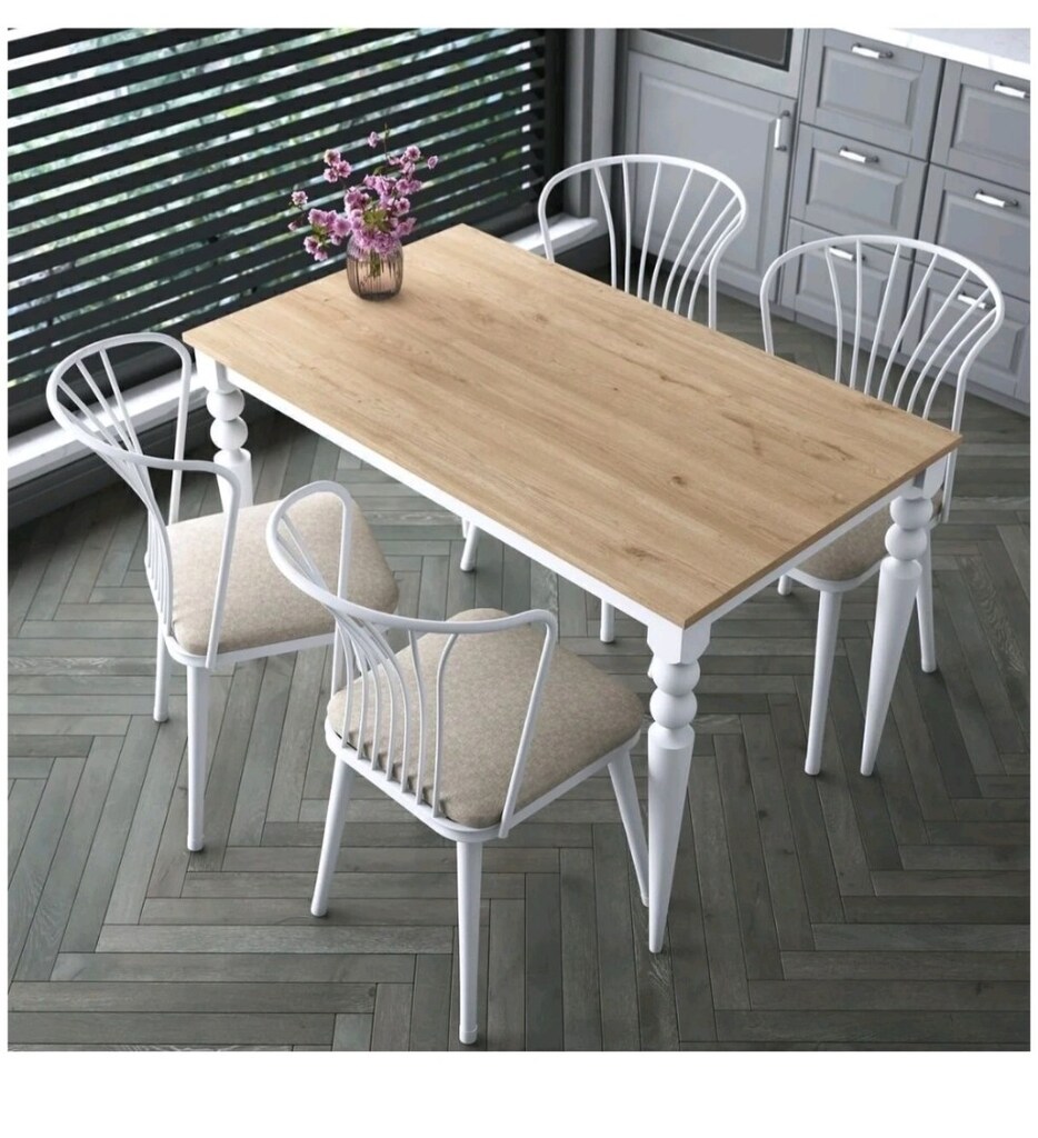 Mutfak masası ve 4 adet sandalye - 11