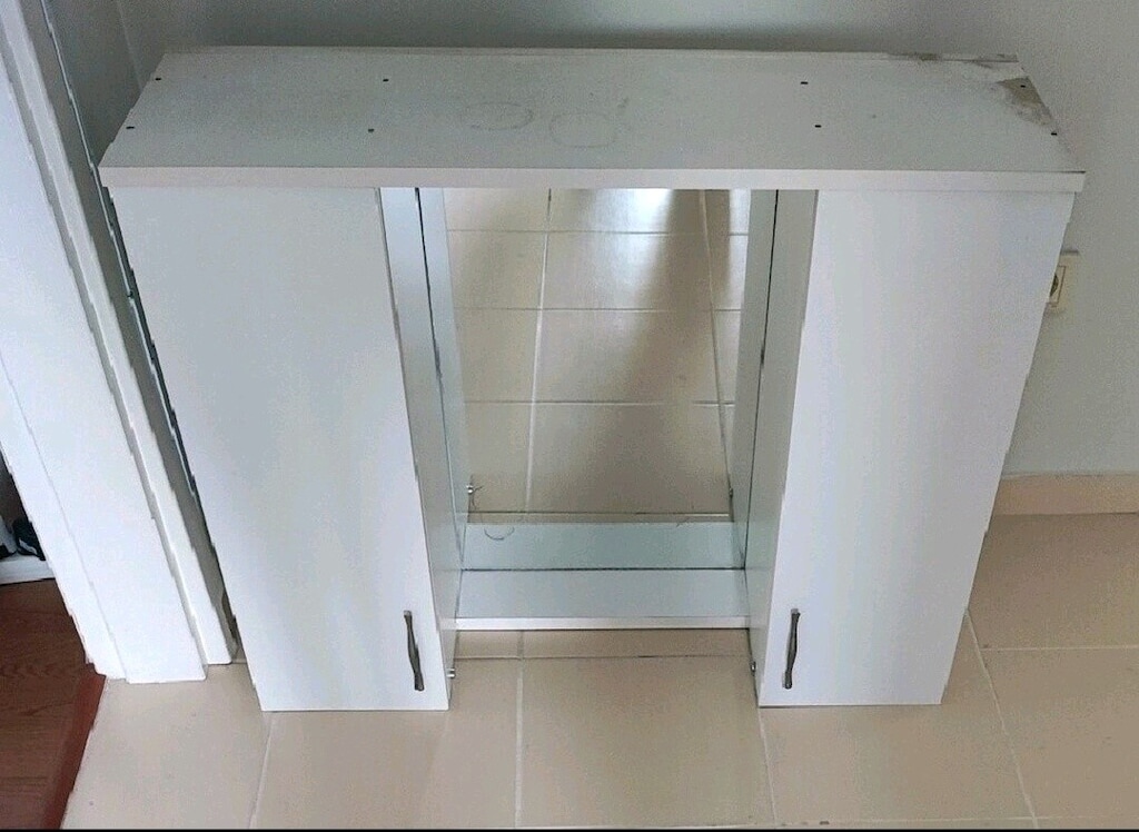 Banyo Seti: Üst Dolap & Ayaklı Lavabo - 7