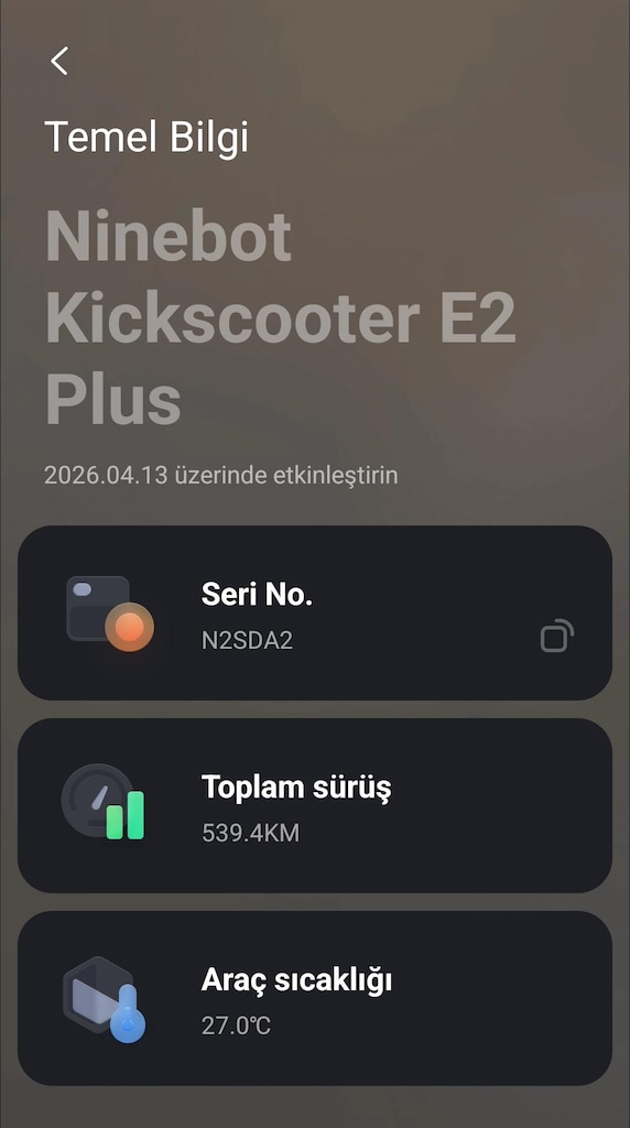 Segway Ninebot E2 Plus 500W Kickscooter Scooter Elektrikliscooter - 12