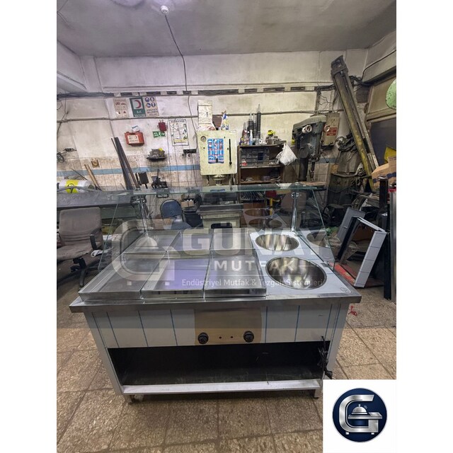 İMALATTAN 6+2 8 GÖZLÜ TEPSİLİ MODEL YEMEKLİK