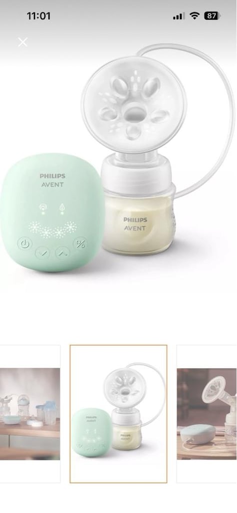 2 Adet Philips avent Süt Sağma makinesi
