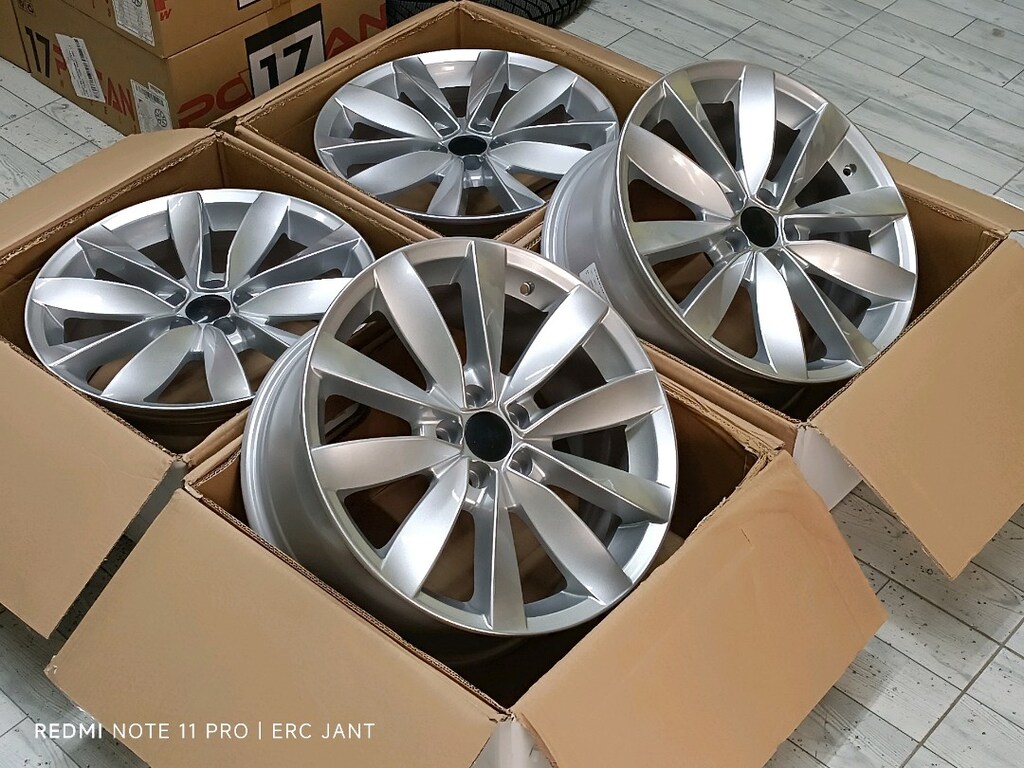 17 - 5x100 LUGANO SIFIR JANT TAKIMI - 3