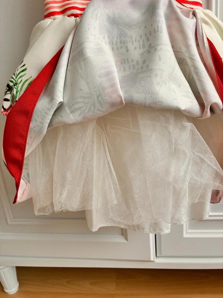 İçi tütülü elbise - 5