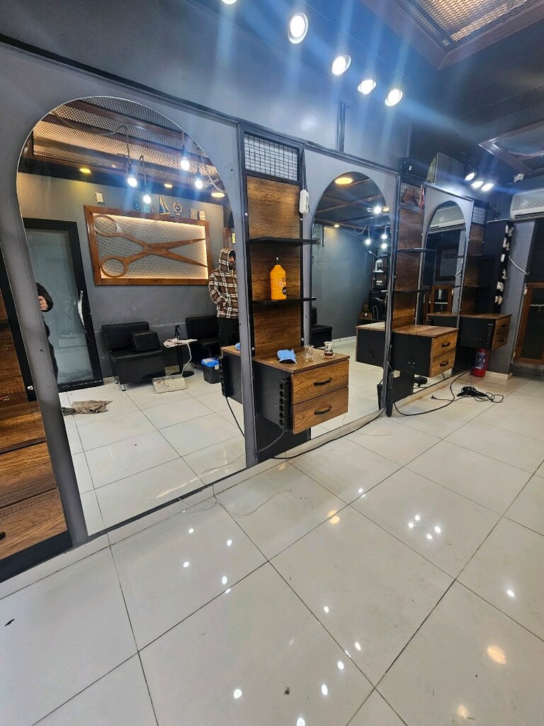 kuaför berber aynaları ledli - 3