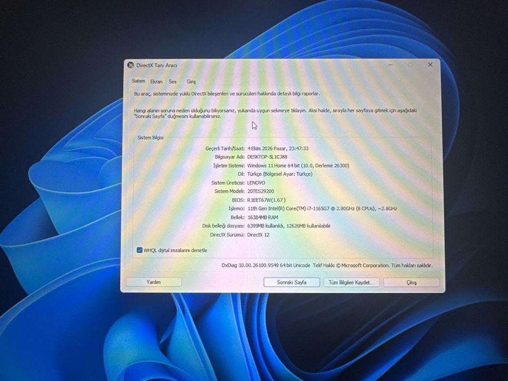 LENOVO THİKPAD E15 GEN 2 Intel İ7 11. nesil işlemcili - 4