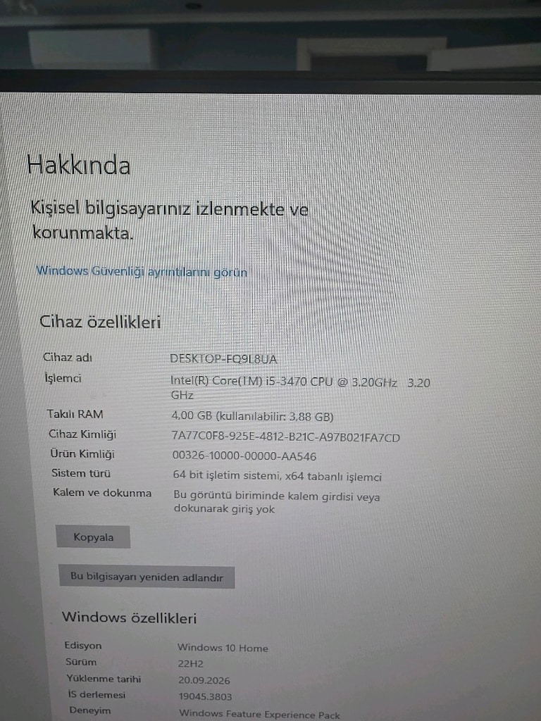 i5 işlemcili tam takım pc - 5