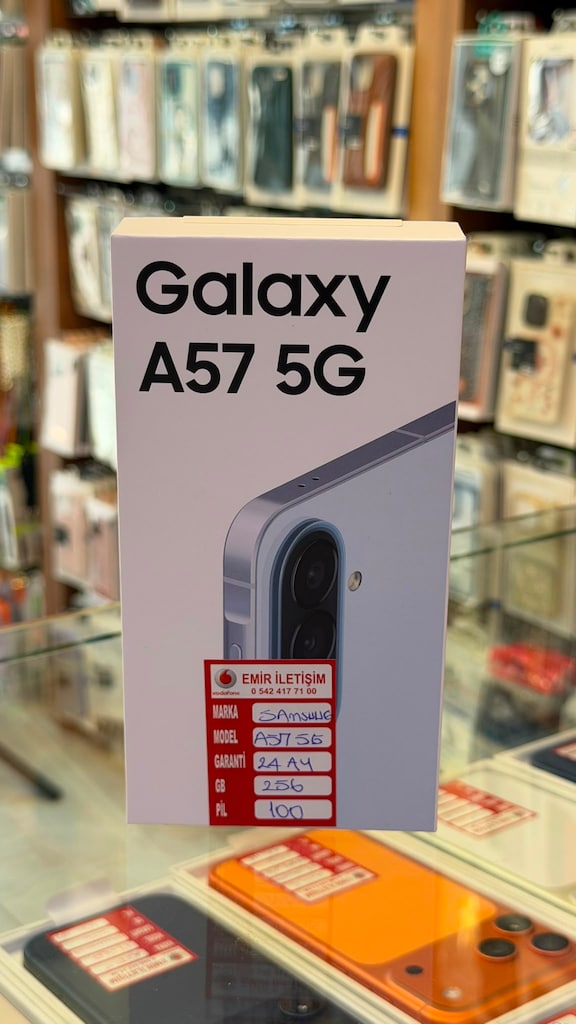 samsung A57 5G 256 Gb kapalı kutu 24 ay garantili takasa açık - 3