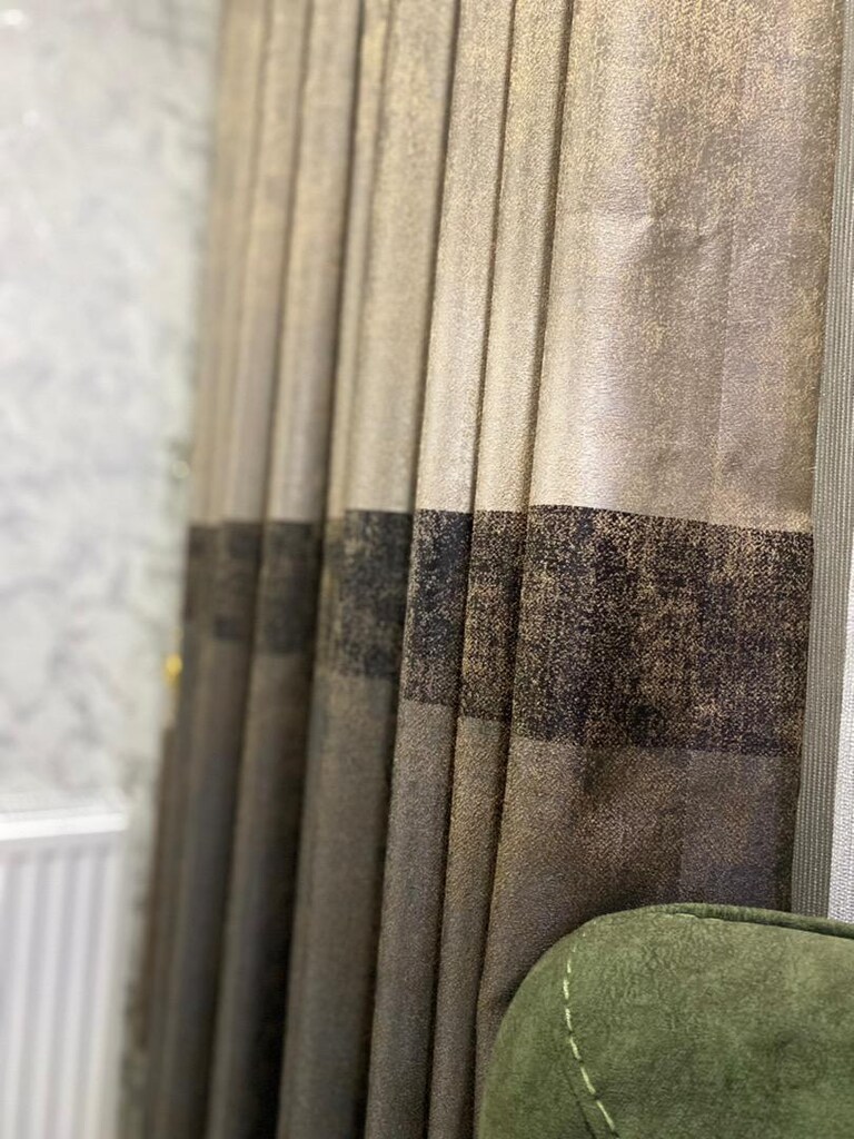 Fon perde rustik temiz boyu uzun kestirilmemiş - 2