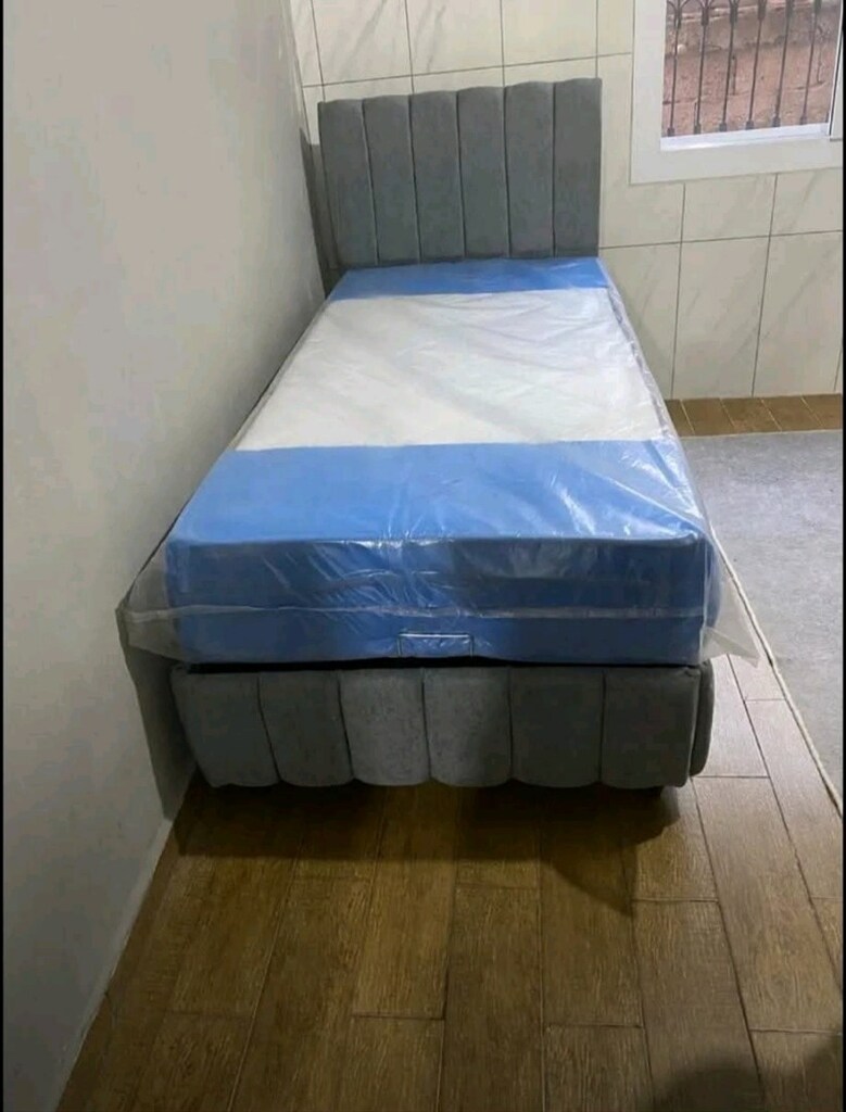 90/190 cm'lik baza Başlık yatak takım sandıklı baza - 3