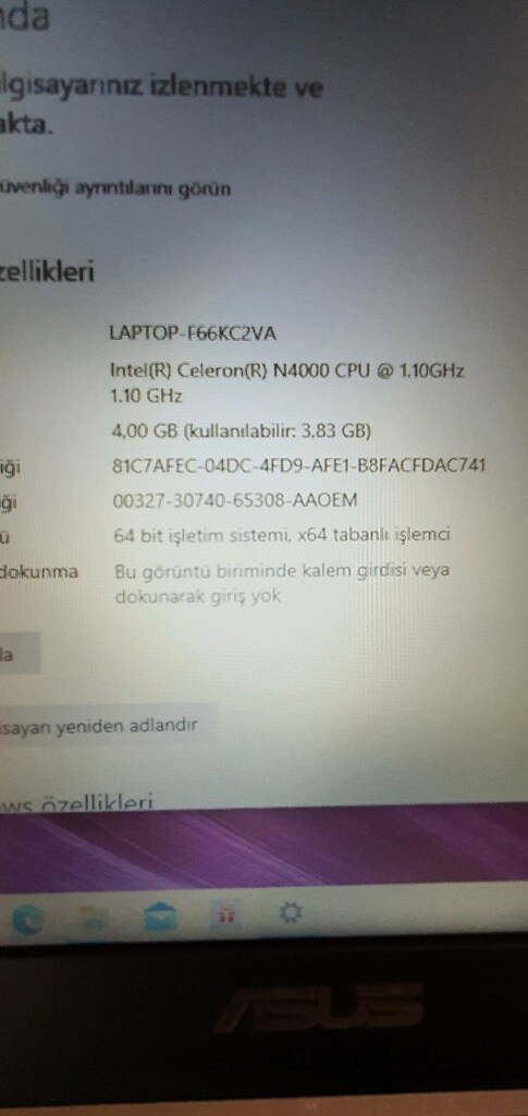 ASUS X507MA 4GB RAM 500GB HDD | Temiz | Uygun Fiyat - 10