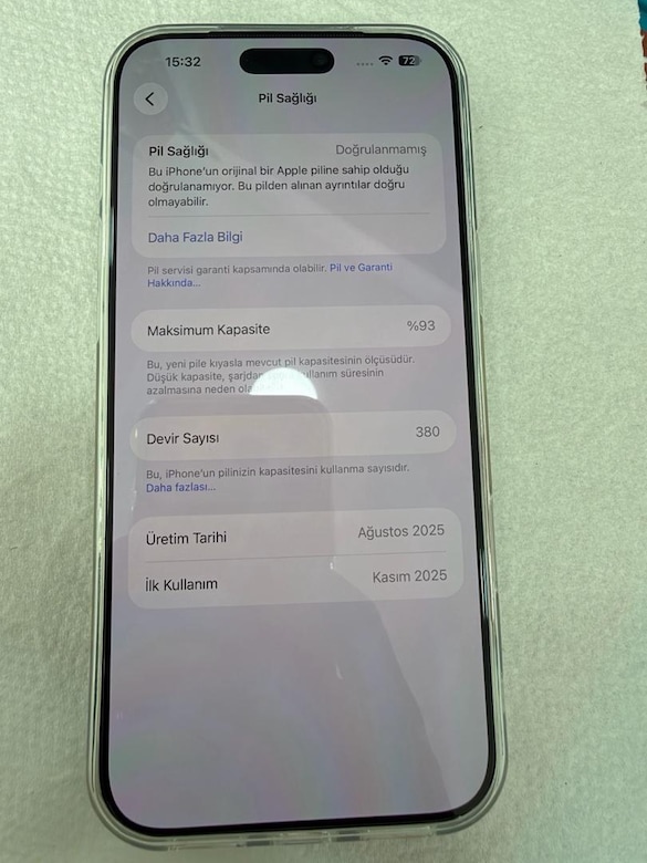 iPHOHE 17 PROMAX 512GB TR CİHAZI - 7