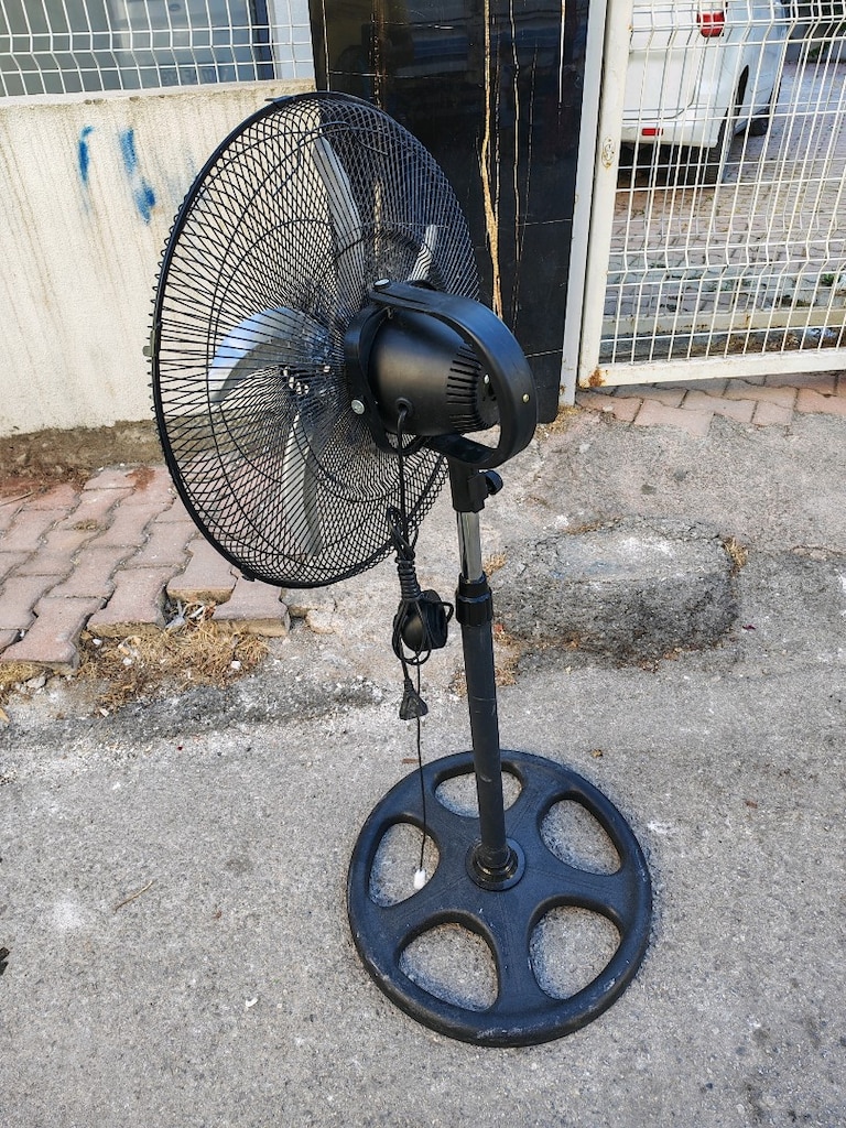 85 watt sarhoşkafa rüzgar vantilatör vantiratör fan metal pervane - 2