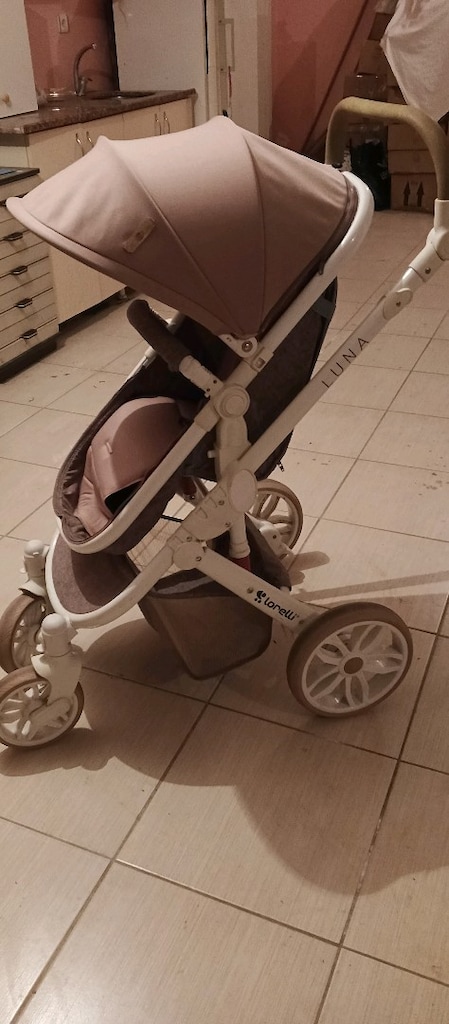 lorelli luna bebek arabası travel sistem - 7