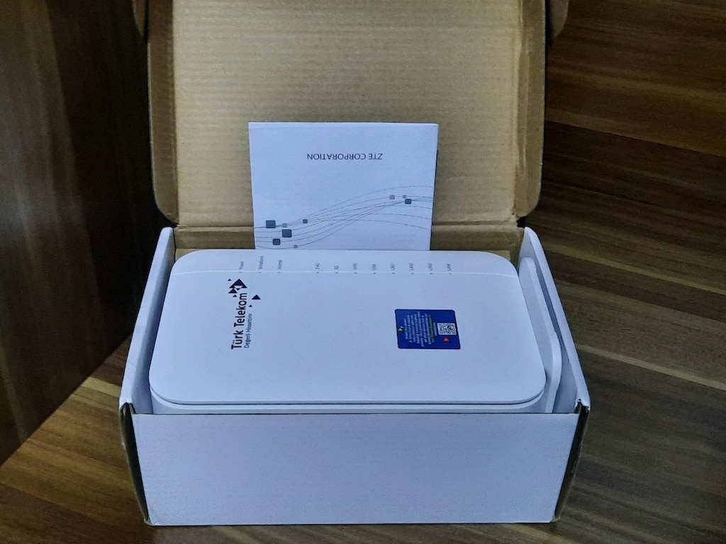 WİFİ 6 VDSL MODEM YENİ NESİL 5G VE 2.4G, ZTE, F713 - 6