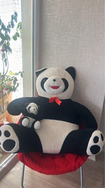 Dev Panda Ayıcık Peluş Oyuncak Temiz