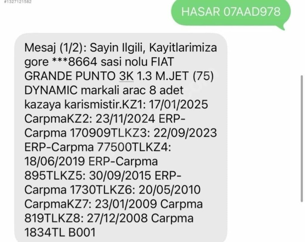 DÜŞÜK KM PUNTO KAÇMAZ TAKASLI - 8
