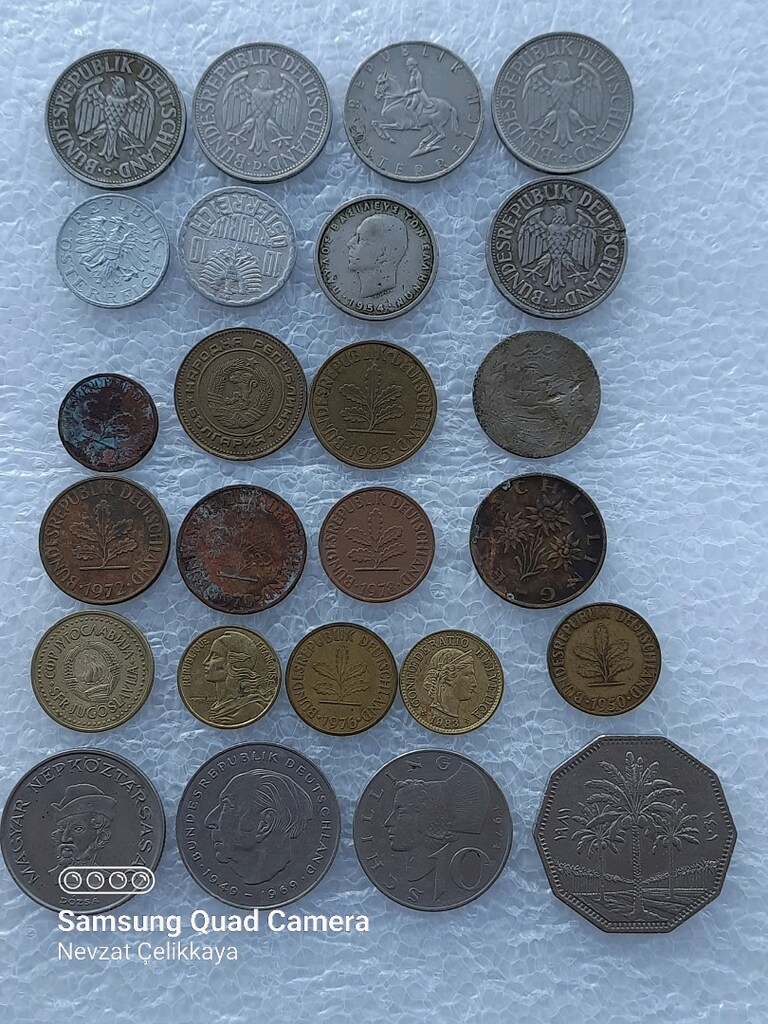 ESKİ TÜRK V YABANCI PARALAR (LÜTFEN AÇIKLAMAYI OKUYUNUZ) - 9