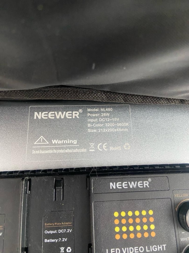 Neewer NL480 Led Panel Light Stüdyo Işığı - 4