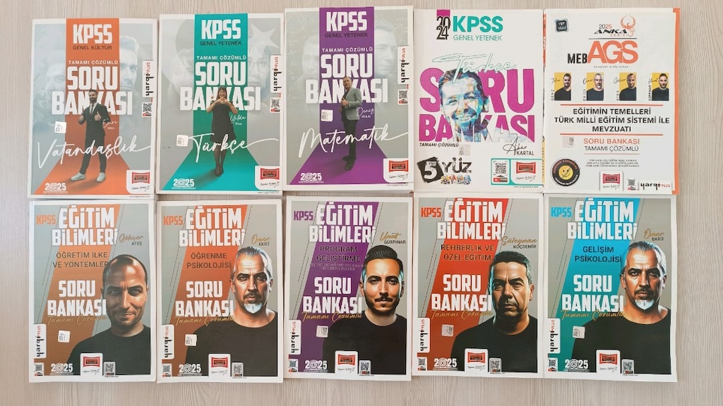 2025 MEB AGS - KPSS Kitap Seti | Yargı, Benim Hocam, İndeks Akademi - 2