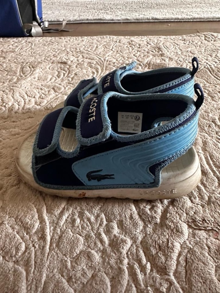 Lacoste Surukids Çocuk Yeşil Sandalet