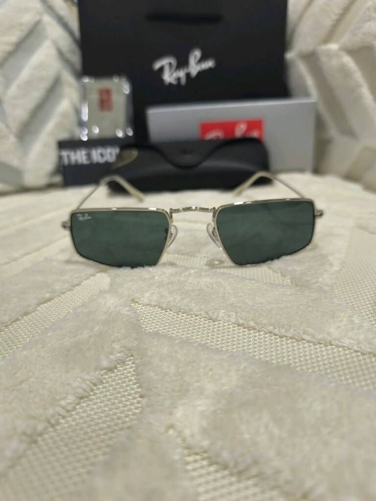 Ray-Ban 3957 İnce Metal Çerçeveli Şık Güneş Gözlüğü - 3